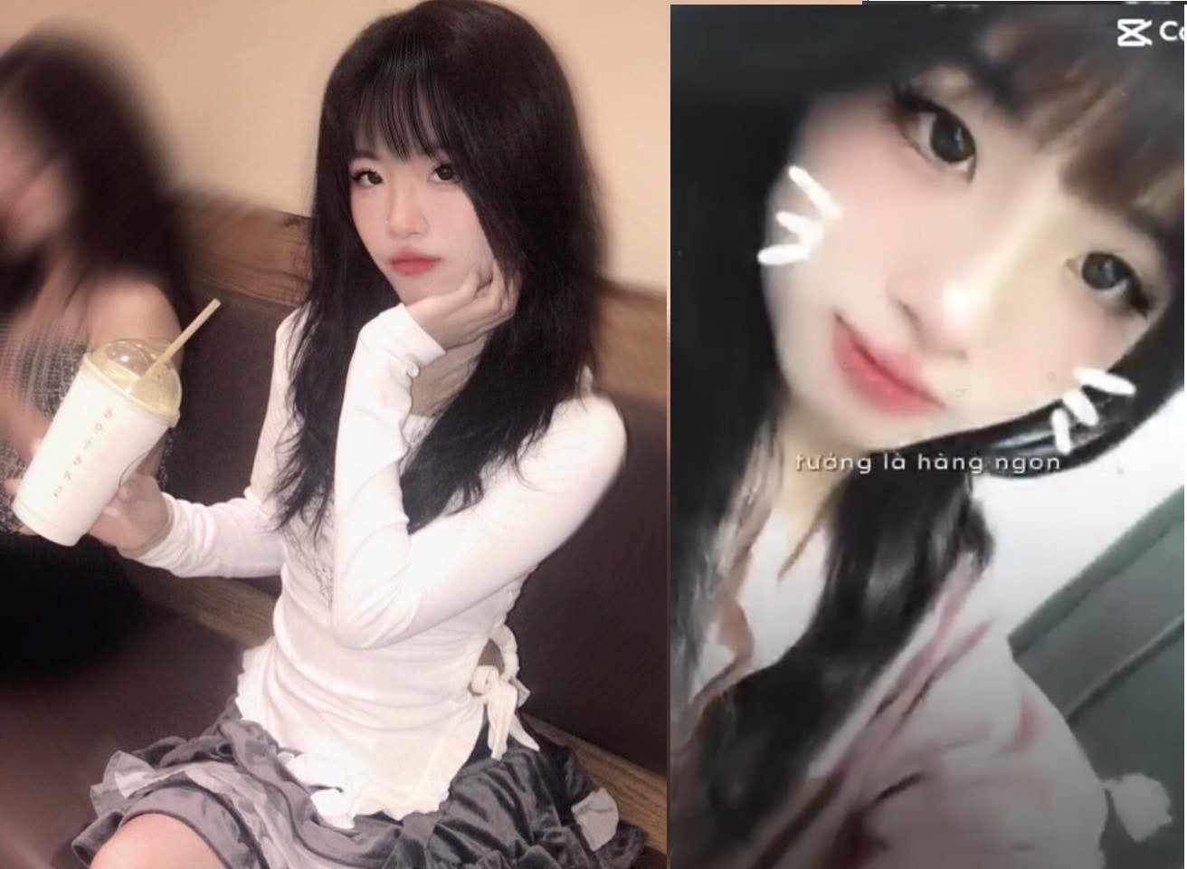 Trà My dùng Tinder bắt gặp trai cu dài